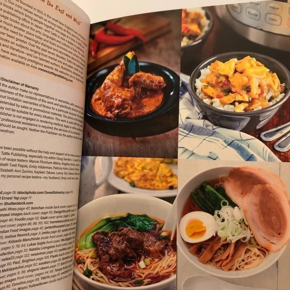 ASIAN INSTANT POT Cookbook 128 pages